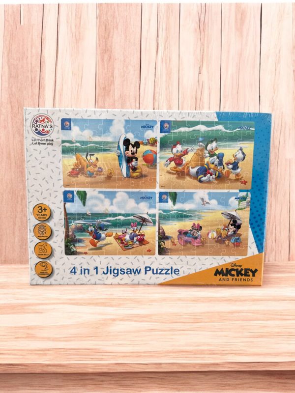4 in 1 jigsaw puzzle