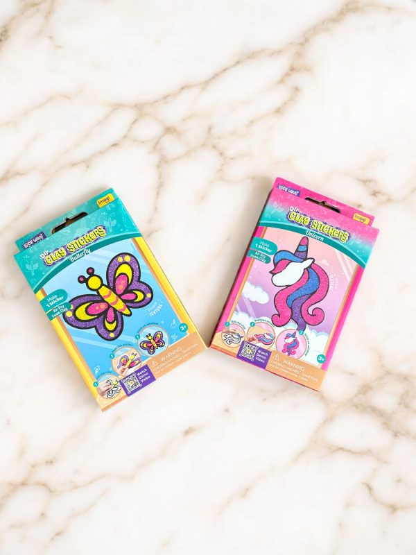 DIY Clay stickers