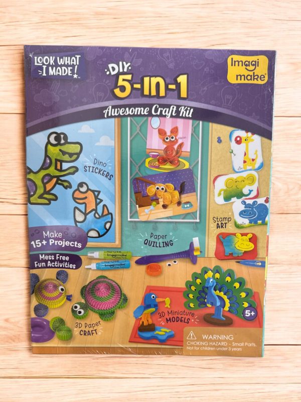 DIY 5 in 1 Awesome craft kit