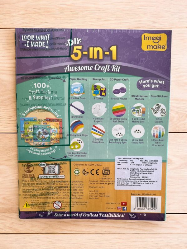 DIY 5 in 1 Awesome craft kit - Image 2