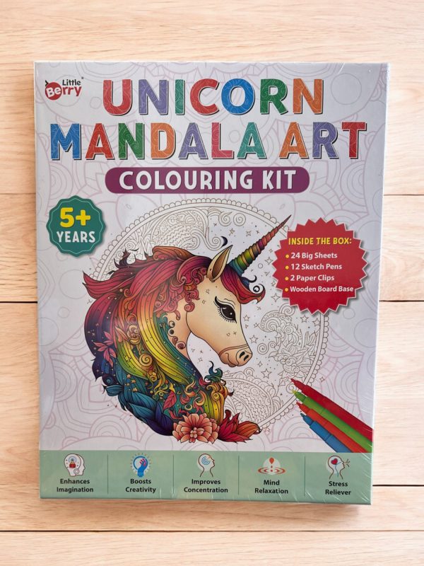 LB Unicorn mandala art