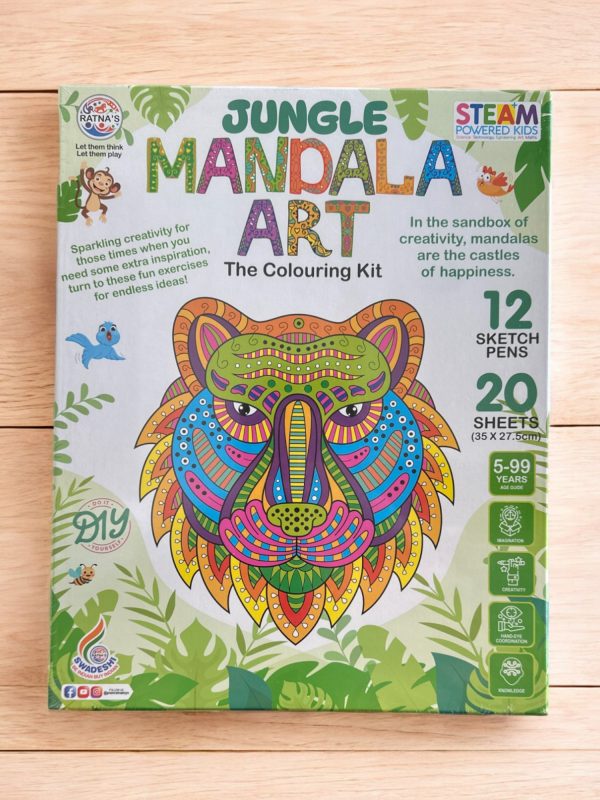 Jungle mandala art